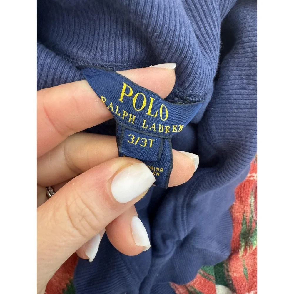 Polo Ralph Lauren Pants Set Girls 3T Multicolor‎ Southwestern Cardigan Leggings